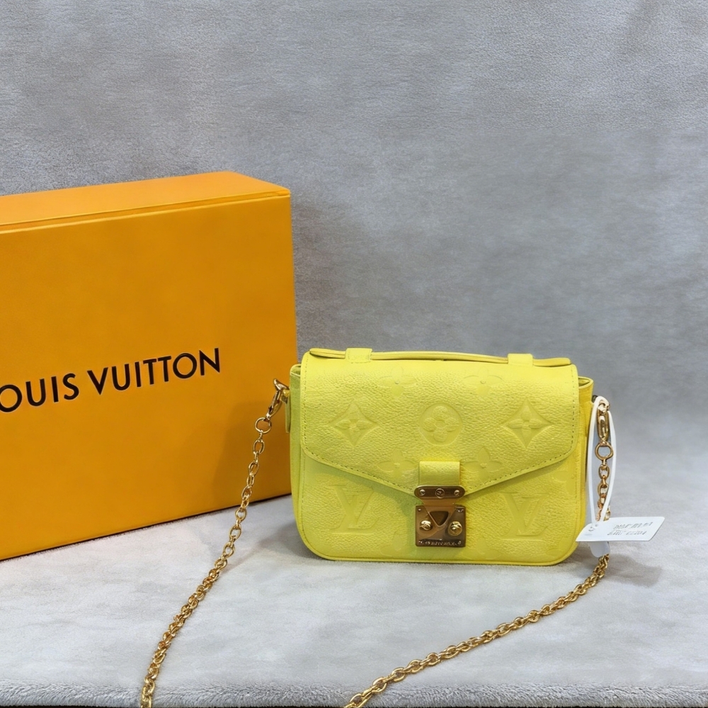 Louis Vuitton Micro Métis Monogram Empreinte Yellow